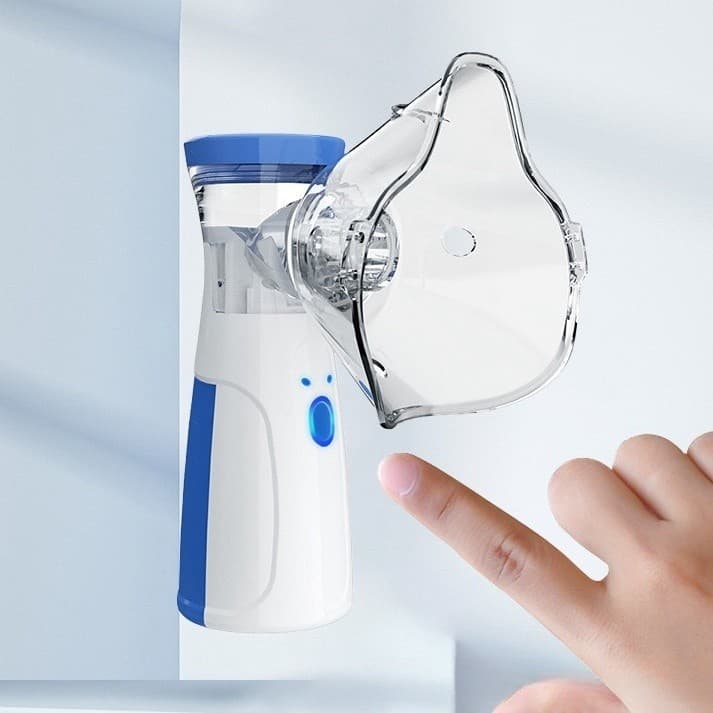 Inalador Nebulizador Portátil Ultrassônico Atomizador De Baixo Nó Para Crianças E Adultos
