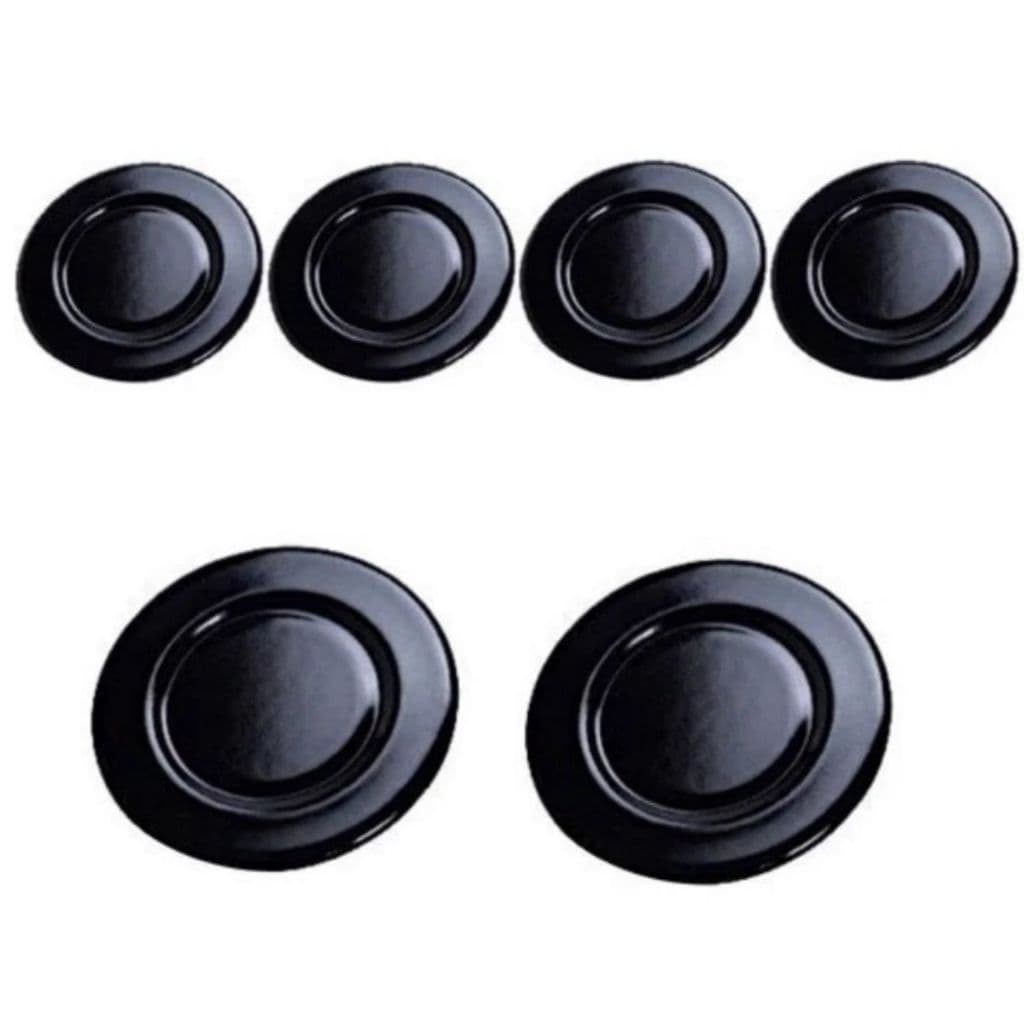 Kit Com 6 Espalhadores Tampinha Queimador do Fogão Brastemp