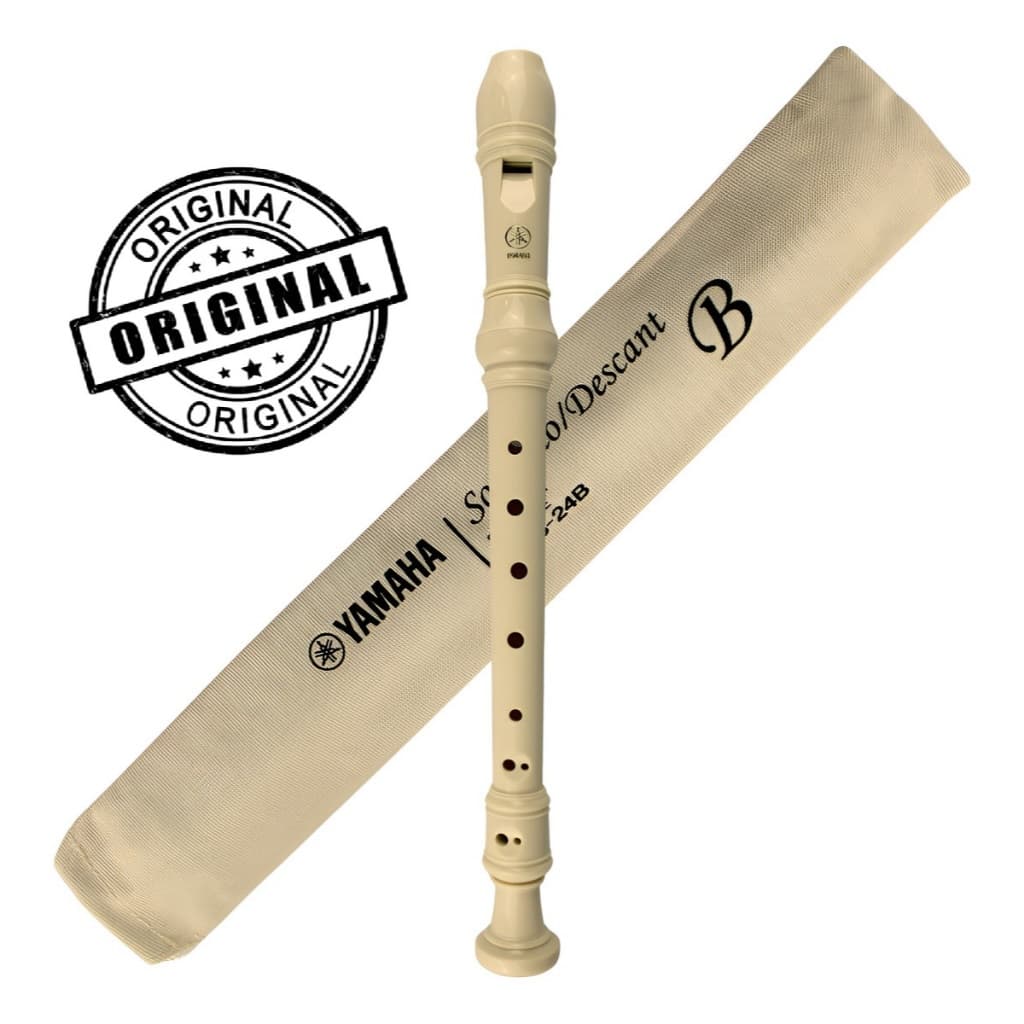 Flauta Soprano Yamaha Yrs24b Cm Barroca