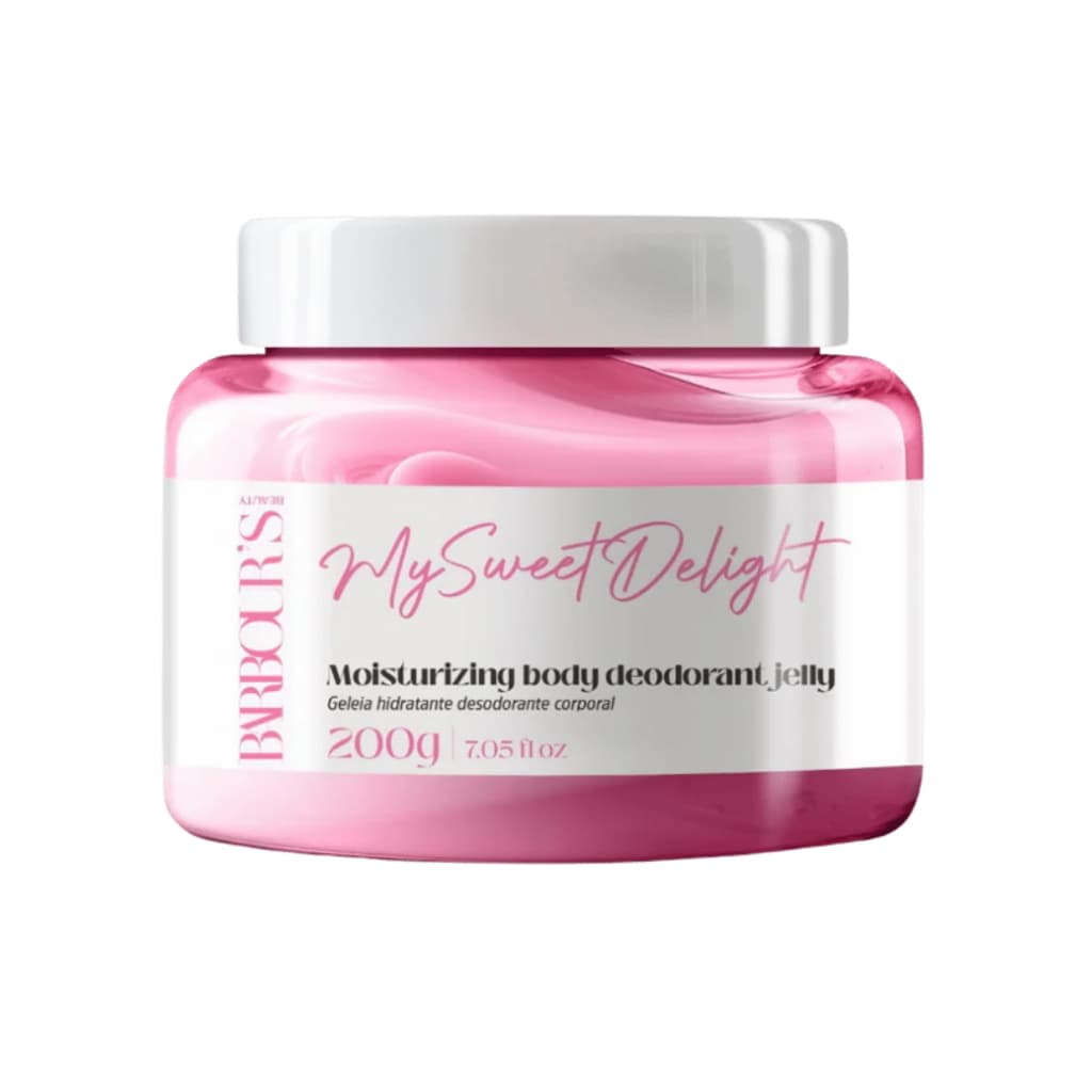 Geleia Hidratante My Sweet Delight Barbour's Beauty 200g Fragrância Doce Desodorante Corporal