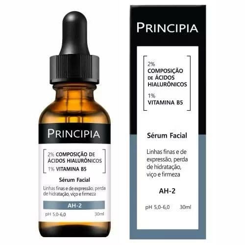 AH-2 Principia - Sérum com 2% de complexo com 4 tipos de Ácidos Hialurônicos e 1% de vit. B5