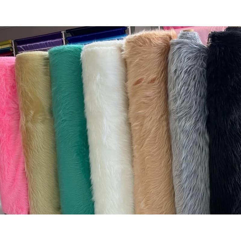 Tecido Pele Sintética Pelo Alto 1.00x1.60 mt