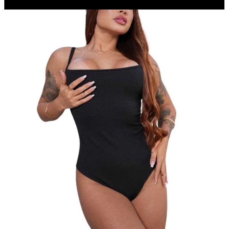 body  regata decote reto alcinha fina com forro duplo firma bem o busto tecido canelado anaruga