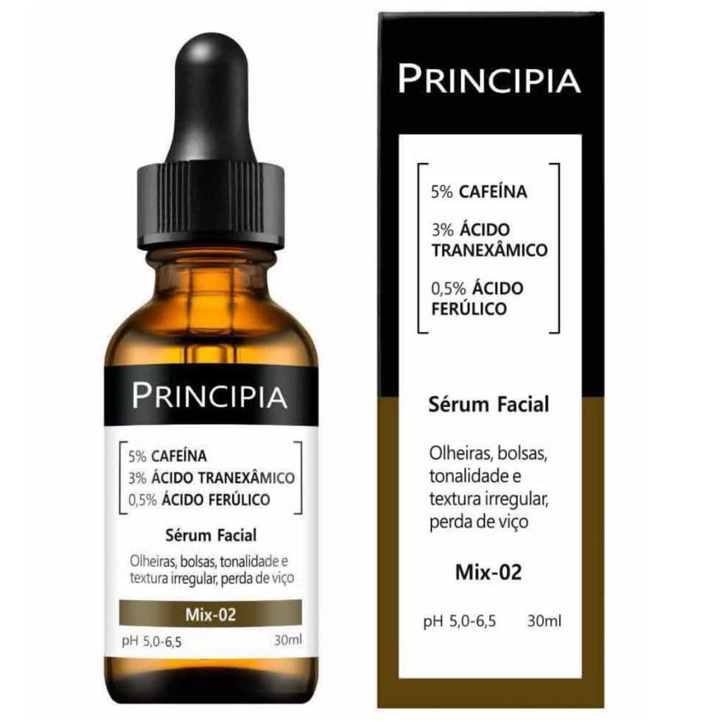 Principia Sérum Principia Mix-02 (5% Cafeína + 3% Tranexâmico + Ferúlico)