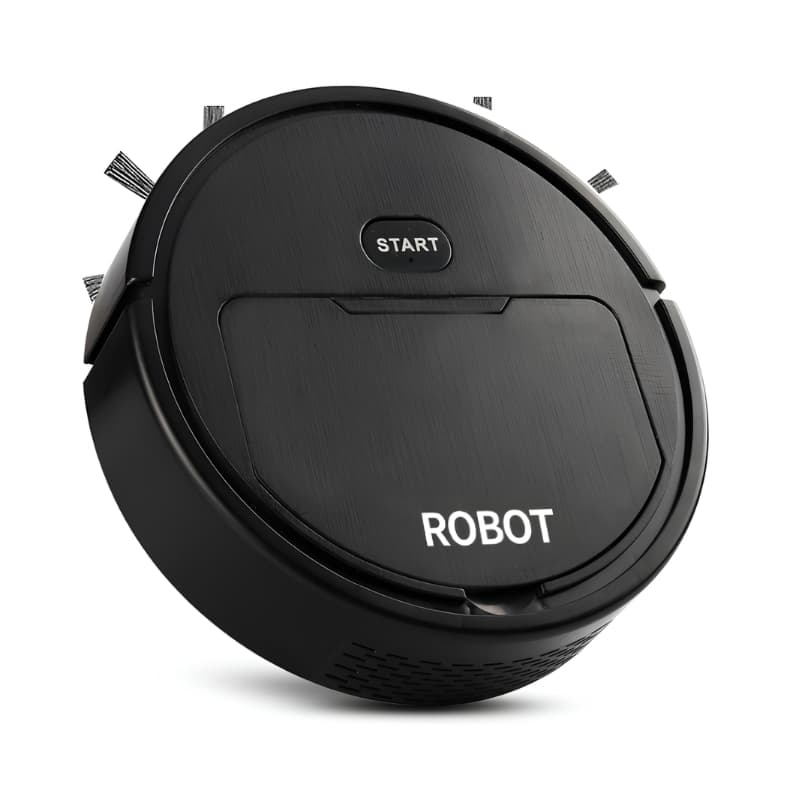 Robô Varredora/Aspirador De Pó 1200PA Automática Limpeza Doméstica Robótico