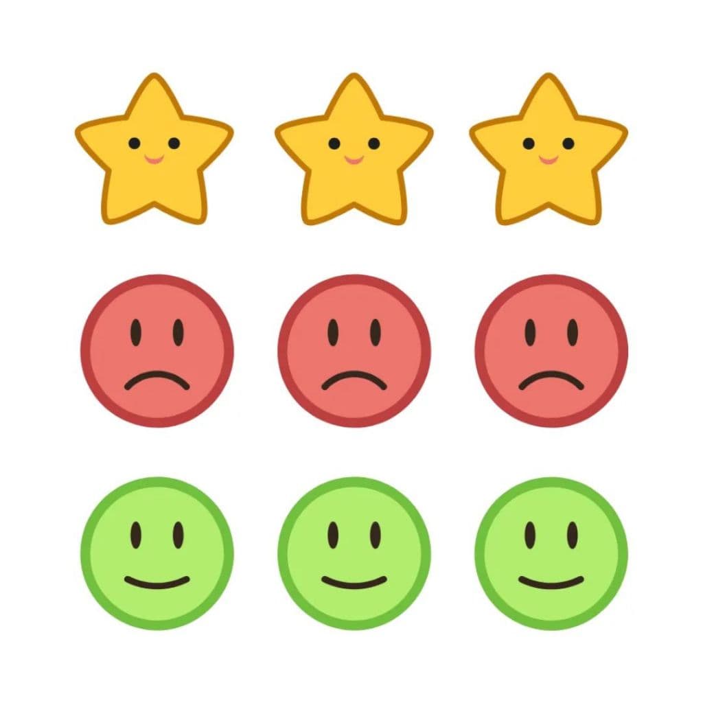 Emoji Carinhas Feliz, Triste E Estrelas Avulsos Quadros Imas