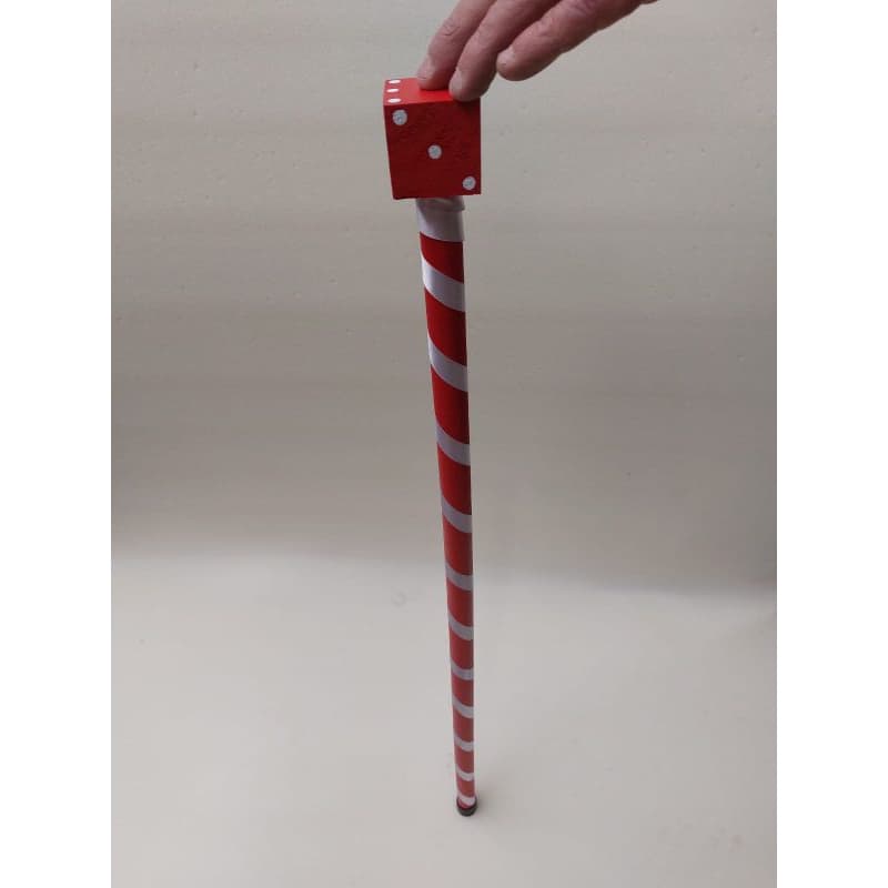 bengala Zé pelintra dado vermelho