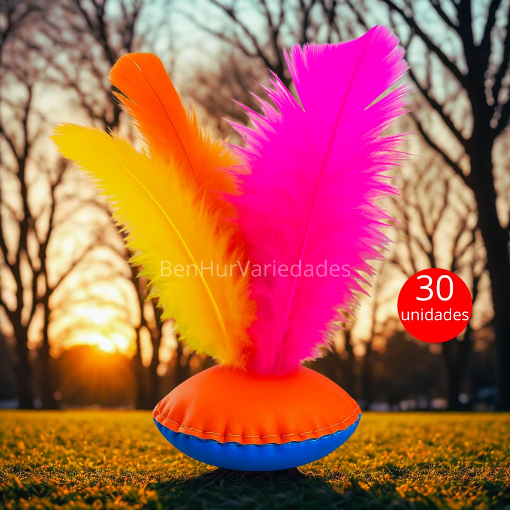 Petecas 10/15/20/25/30 Peteca Infantil Coloridas Prenda Festa Junina Lembrancinha Aniversário