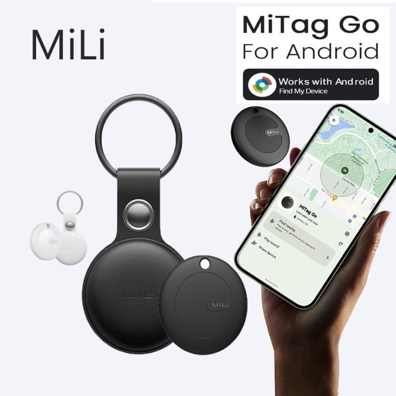 Mili Mitag Rastreador Inteligente Bluetooth – Localizador de Objetos, Chaves, Mochila e Pets