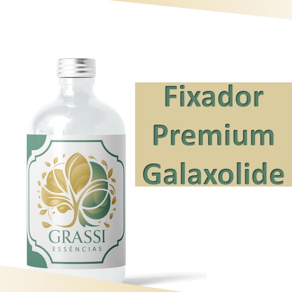 Galaxolide Fixador Gold | Maior Fixação das Fragrâncias | 100ml | Grassi
