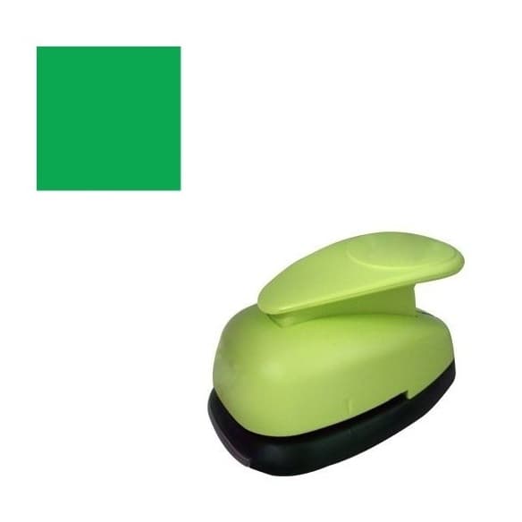 Furador Scrapbook Para Papel - Quadrado Liso 1,8cm