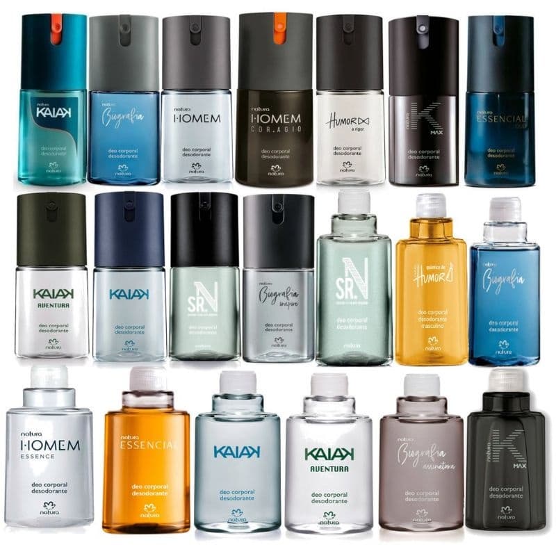 Deo Corporal Natura Masculino Body Spray Original - Várias Opções