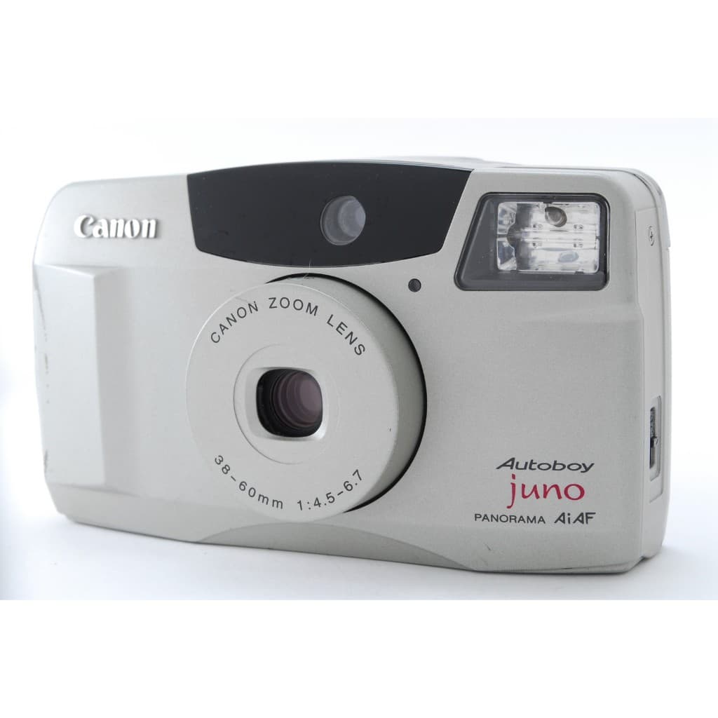 Câmera compacta Canon Autoboy Juno 35mm quase perfeita do Japão