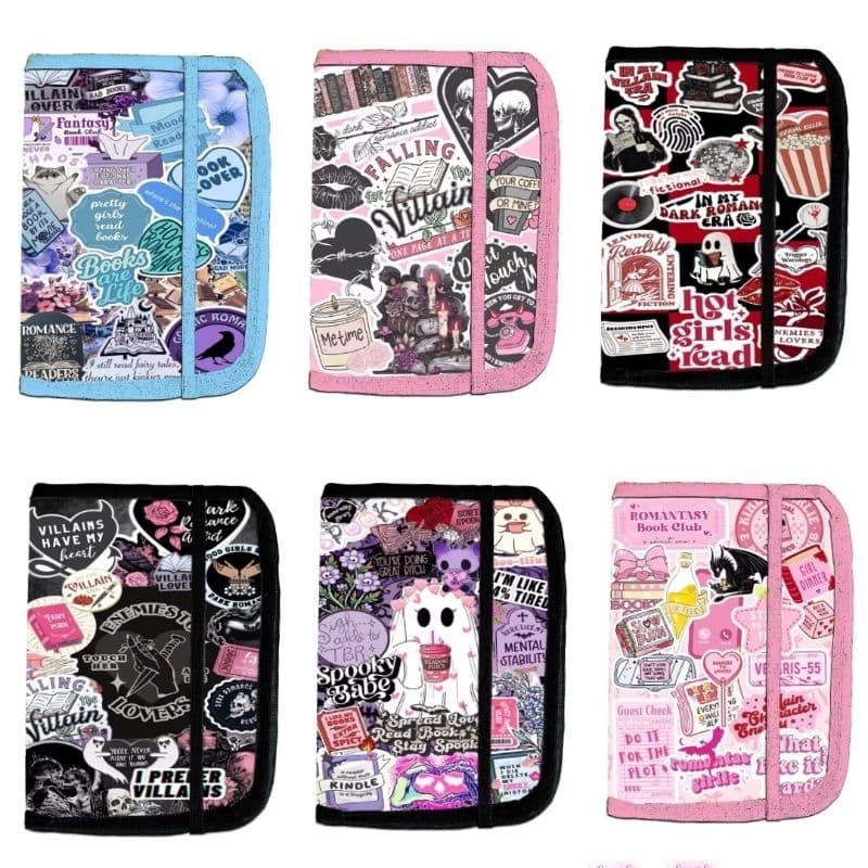 Capa Livro Capa Kndle 10 geração 11 geração 12 geração Girls Read Collage Colorsoft Dark