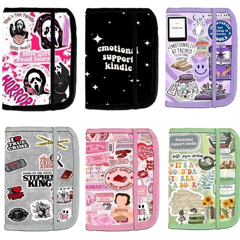 Capa Livro Capa Kndle 10 geração 11 geração 12 geração Colorsoft Girls Read Collage Emotional Suppor