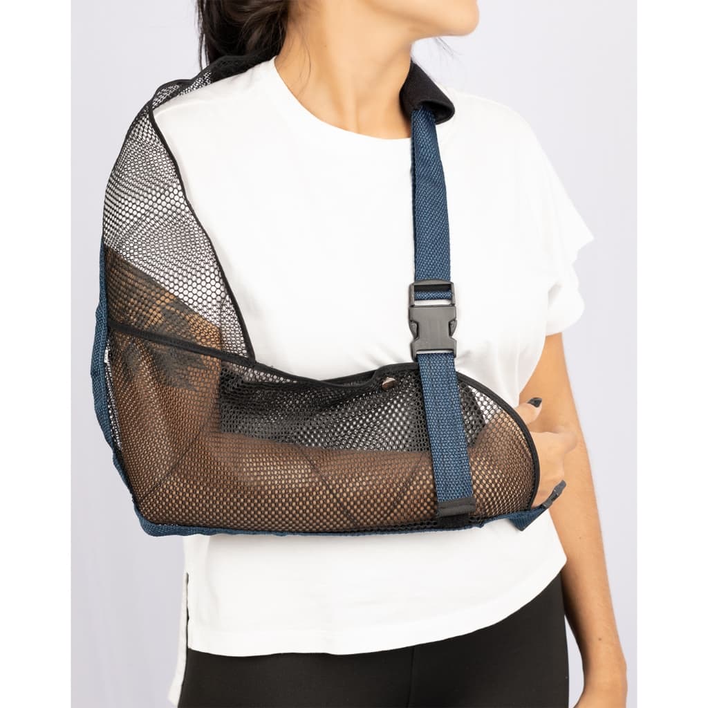 Tipoia Americana em Tecido Tipo Rede Bilateral