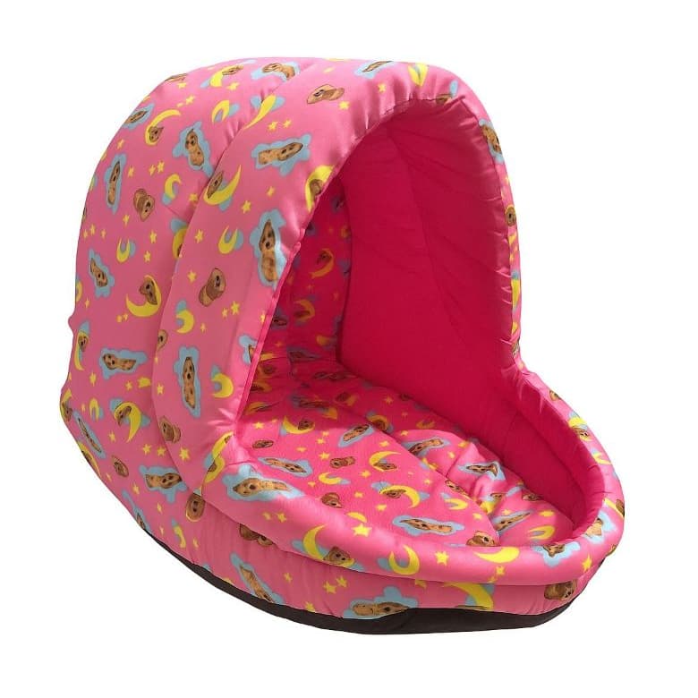 Caminha Pet Lavável Cama Iglu Toca De Cachorro Gato Confortável Pequeno médio grande (Oxford)