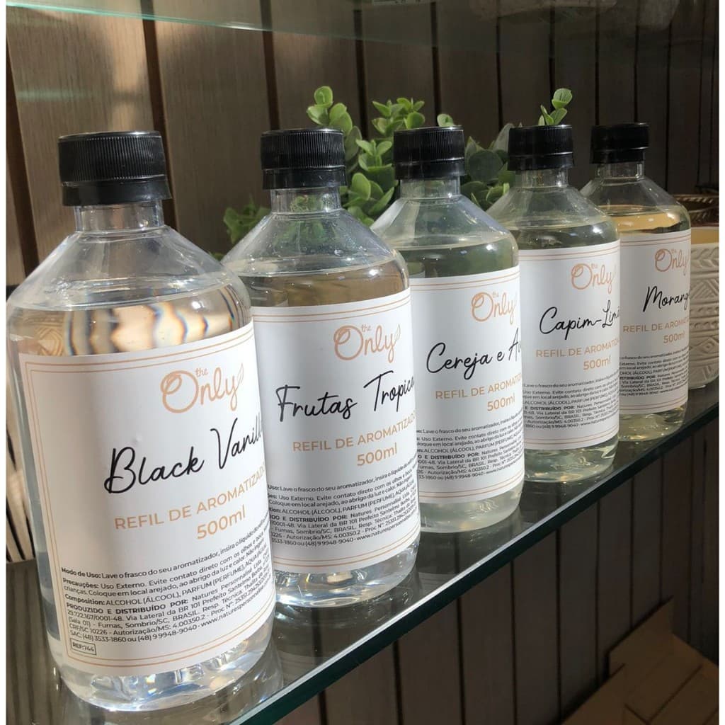 REFIL DIFUSOR AROMATIZADOR 500ML THE ONLY