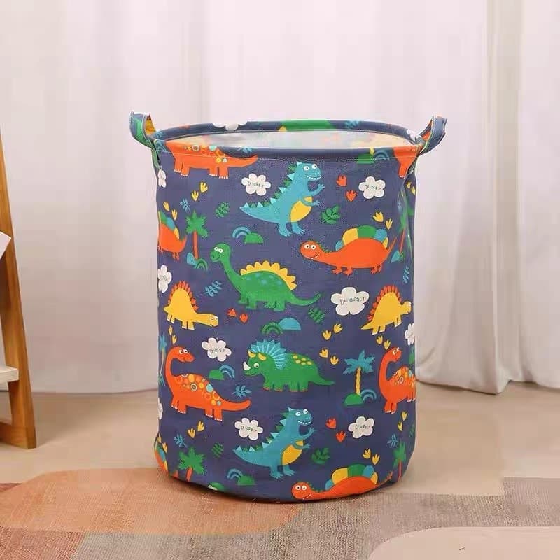 CESTO ORGANIZADOR MULTIUSO DOBRAVEL PROVA D'ÁGUA P/ ROUPA SUJA BRINQUEDOS