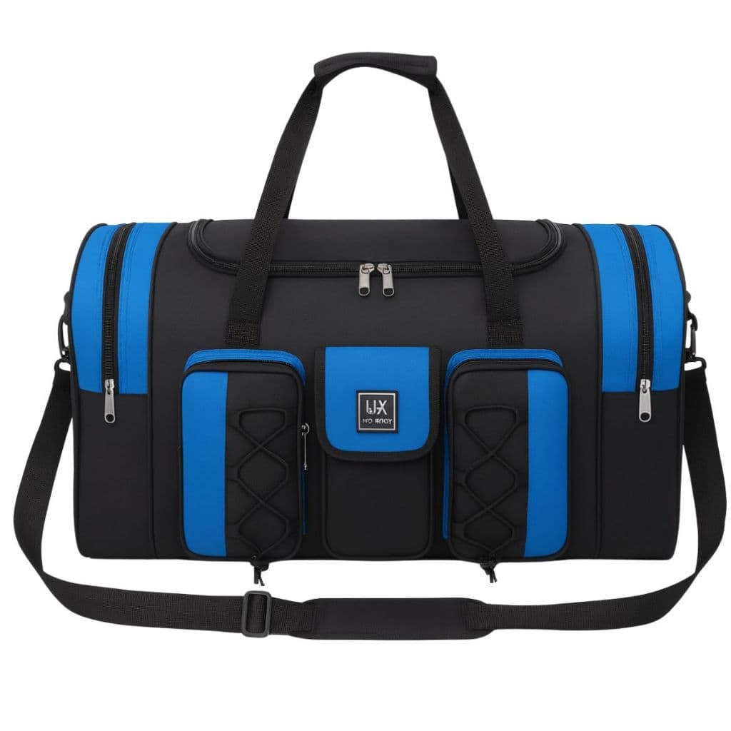 Bolsa De Viagem Grande Tira Colo Em Nylon Impermeavel 70 Lit