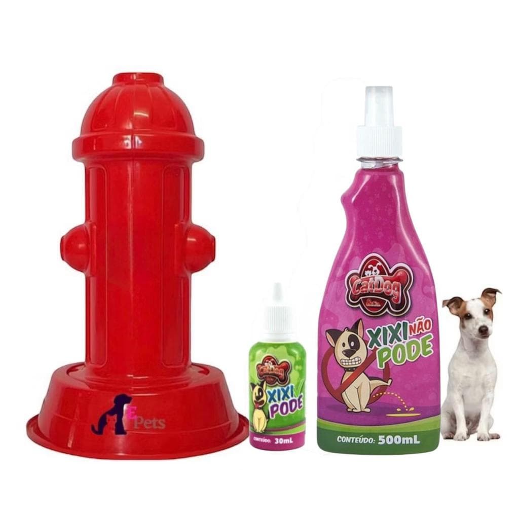 Kit Sanitário Hidrante Xixi Fácil + Educador Xixi Pode Xixi Não Pode CASADINHO