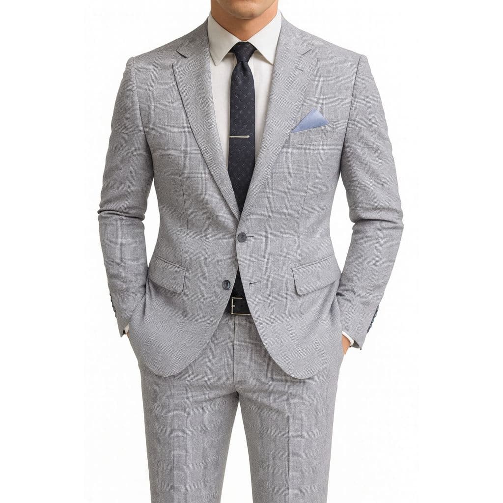 Terno Fio Indiano Luxo Alta Qualidade Premium Principe Gales Completo