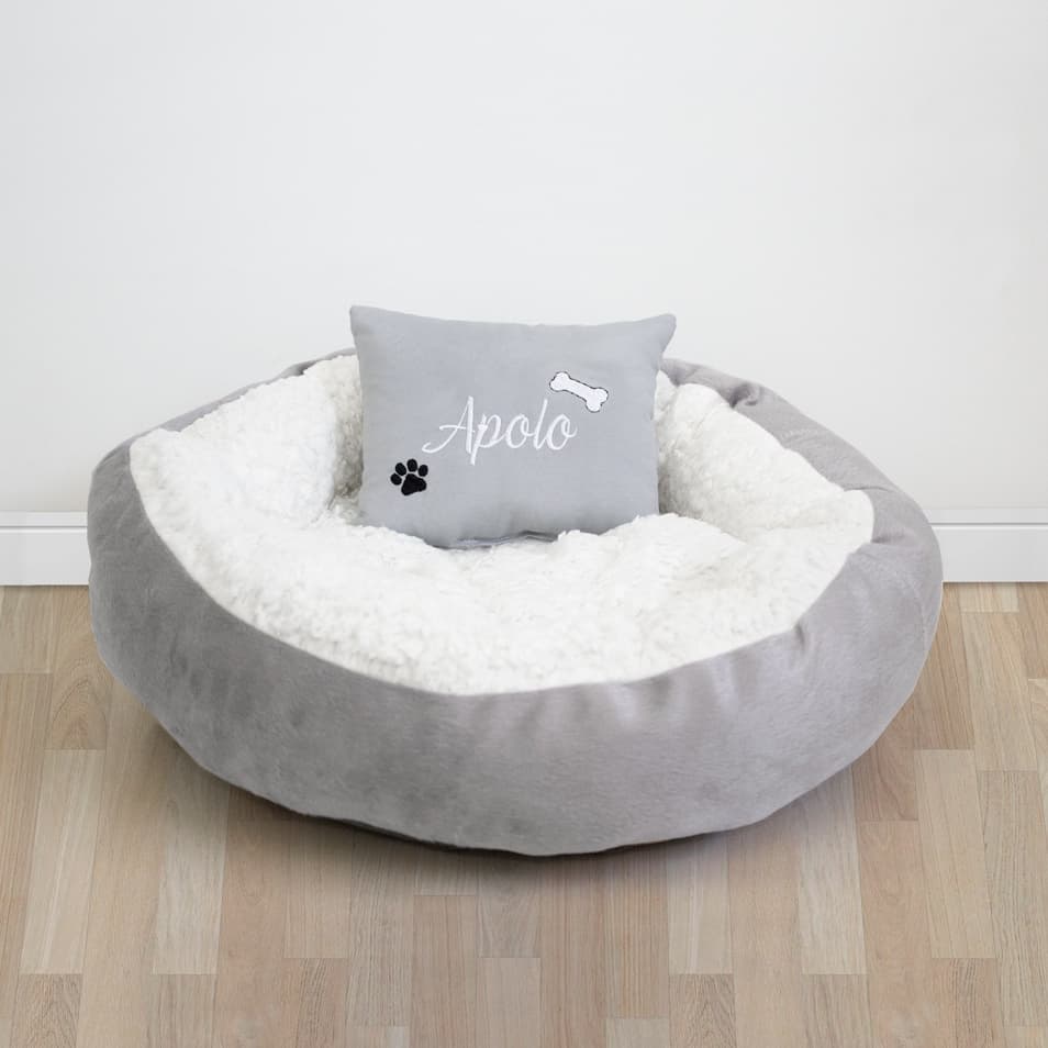 Caminha Pet P Sherpa Aconchegante e Almofada Pet AVULSA Com nome | Cama para Cachorro e Gato | MG