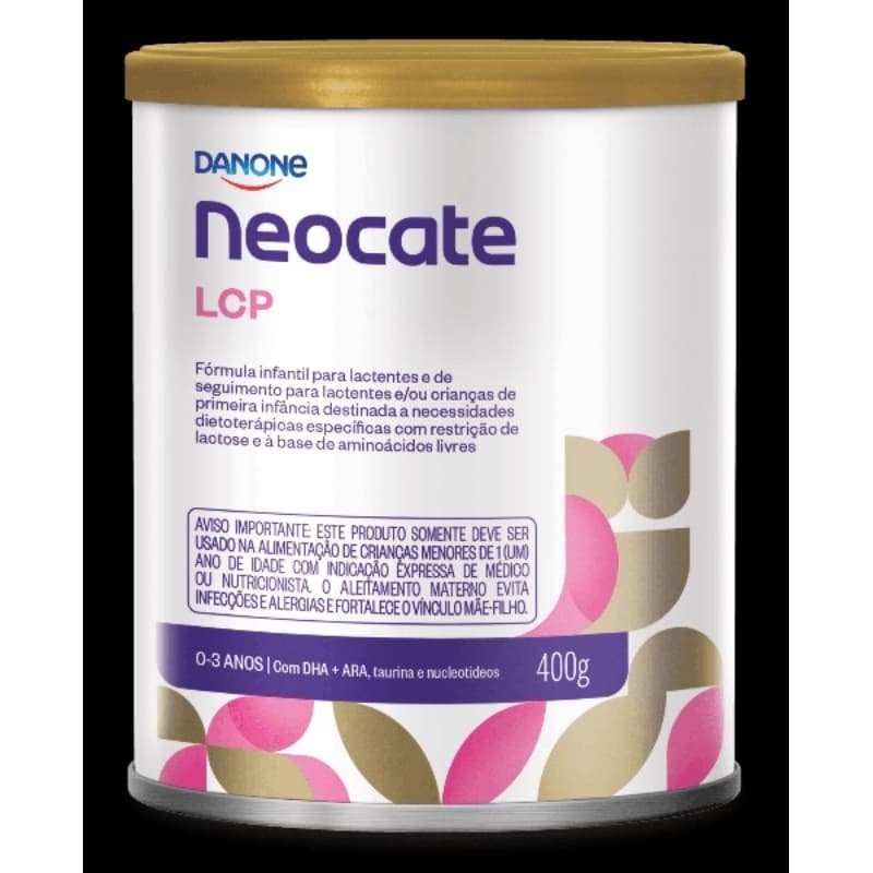 NEOCATE LCP Danone 400g | Fórmula Infantil Original Lacrada