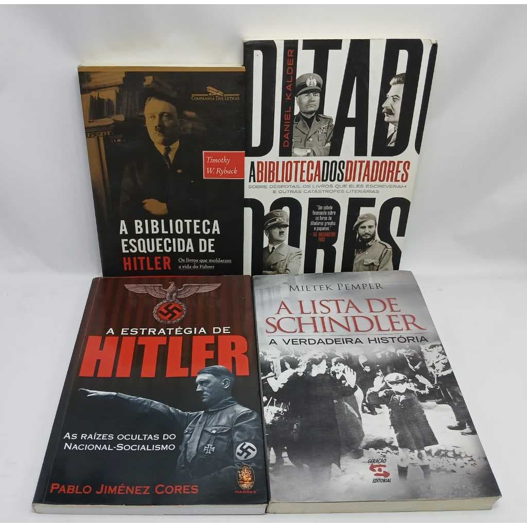 Livros Sobre Hitler a Encarnação do Mal Stalin Mussolini Churchill Segunda Guerra Mundial