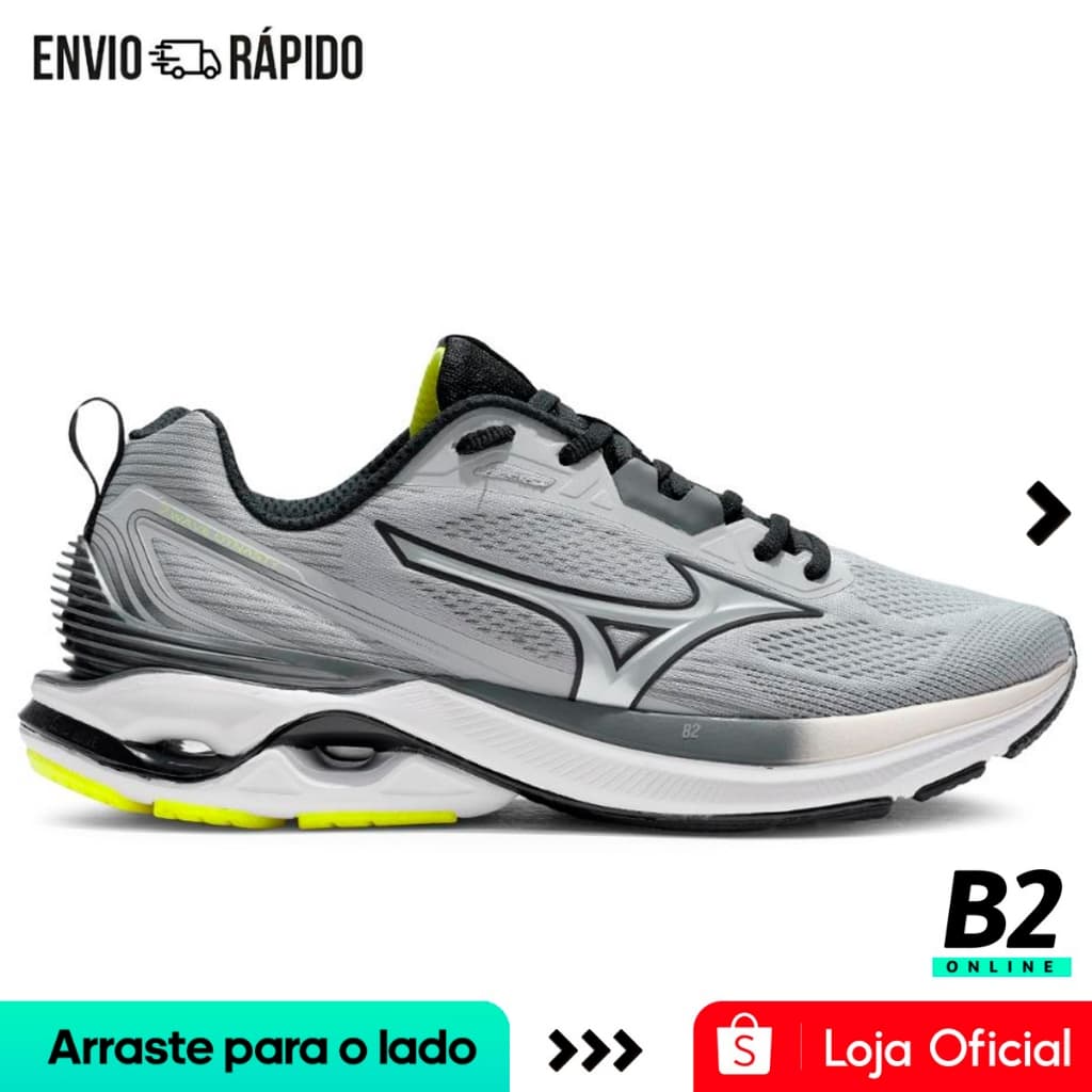 Tênis Mizuno Wave Dynasty 7 Masculino Original Com Nota Fiscal e Garantia