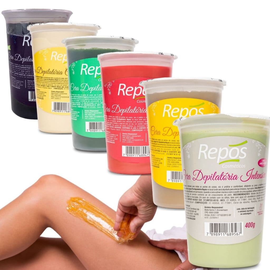 Cera Depilatória Elástica Repos 400g