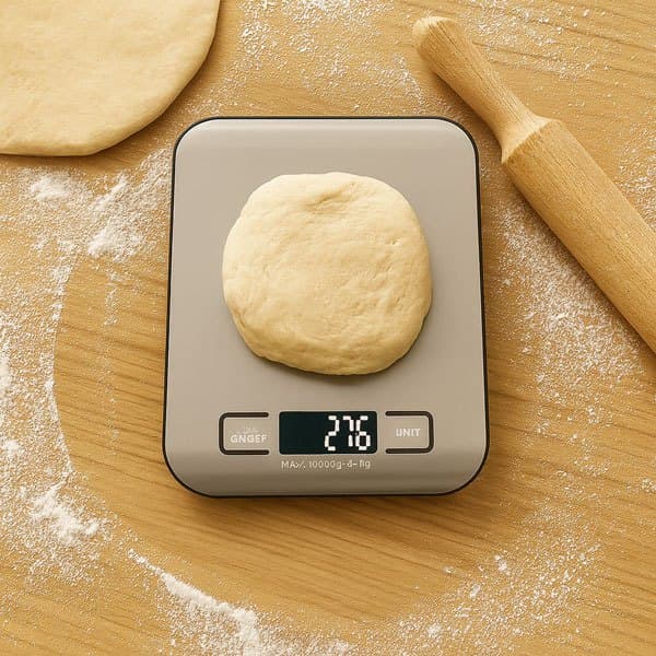 Balança Digital De Inox Cozinha 10kg Alta Precisão Dieta Fit