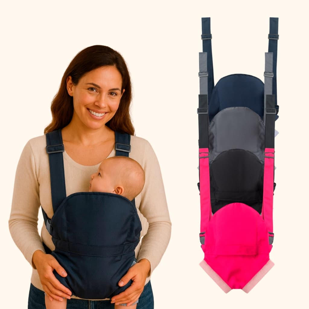 Canguru Bebê Ergonômico Pronto Vestir Suporta Até 15kg