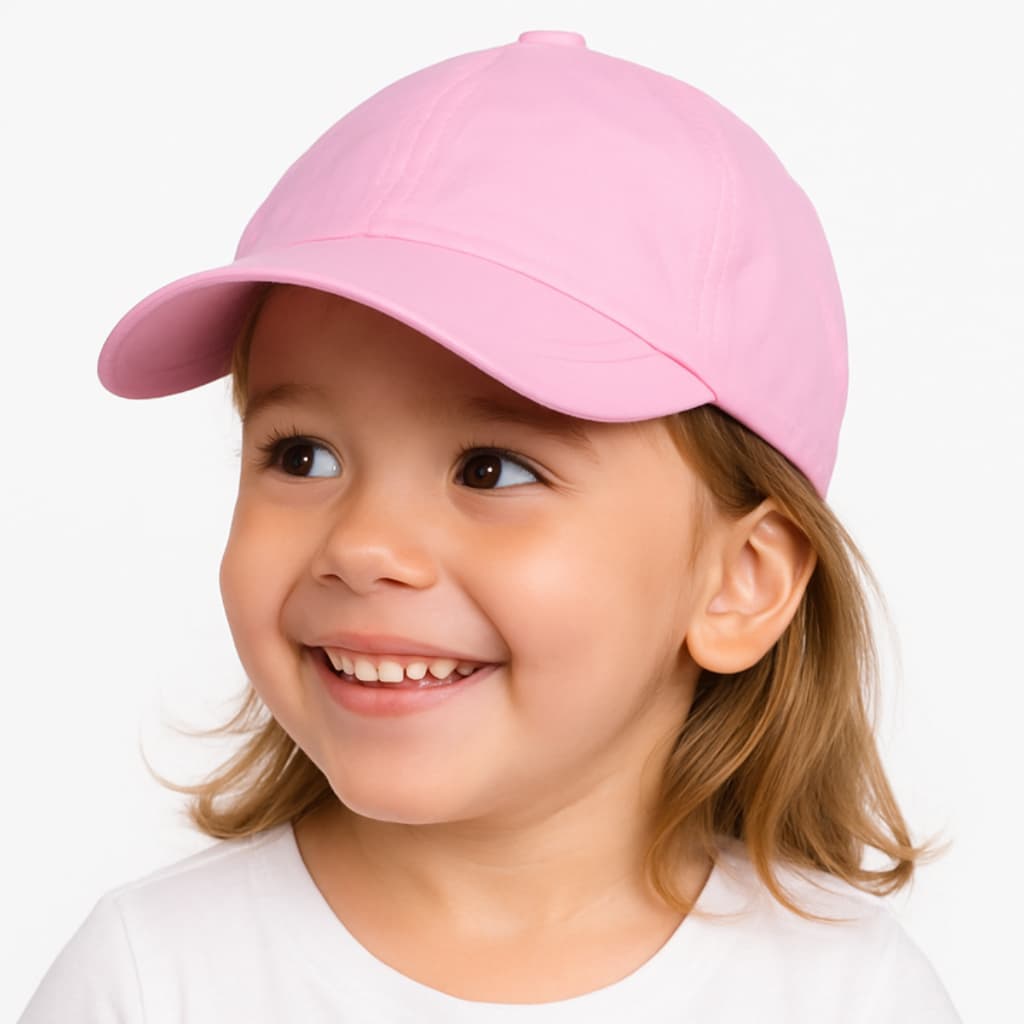 Boné Infantil Menina Boné Rosa Algodão 02 a 05 anos Varia Cores Para Criança