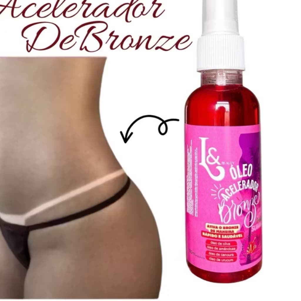 Bronzeador Acelerador Spray DepiBell Cenoura e Amendoas 120ml