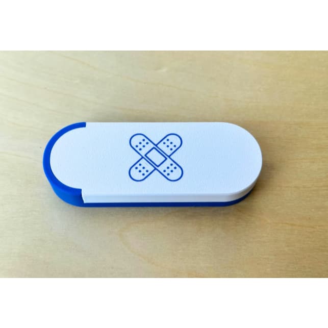 Estojo Deslizante para curativo tipo Band – Praticidade e Estilo no Seu Dia a Dia! Tamanho 11,5 X 4,4 X 1,9