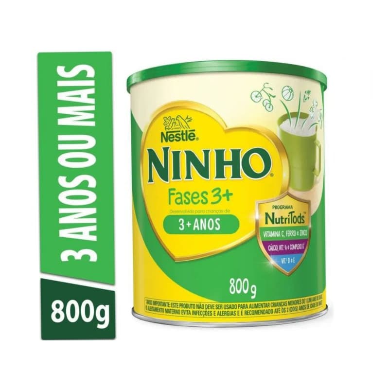 Ninho Fases 3+ Composto lácteo