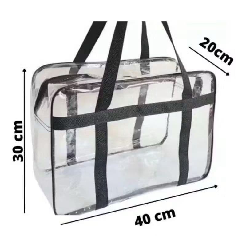 Bolsa Impermeável Cristal 0.20 – Piscina, Praia, Maternidade e Brinquedos ENVIO RÁPIDO