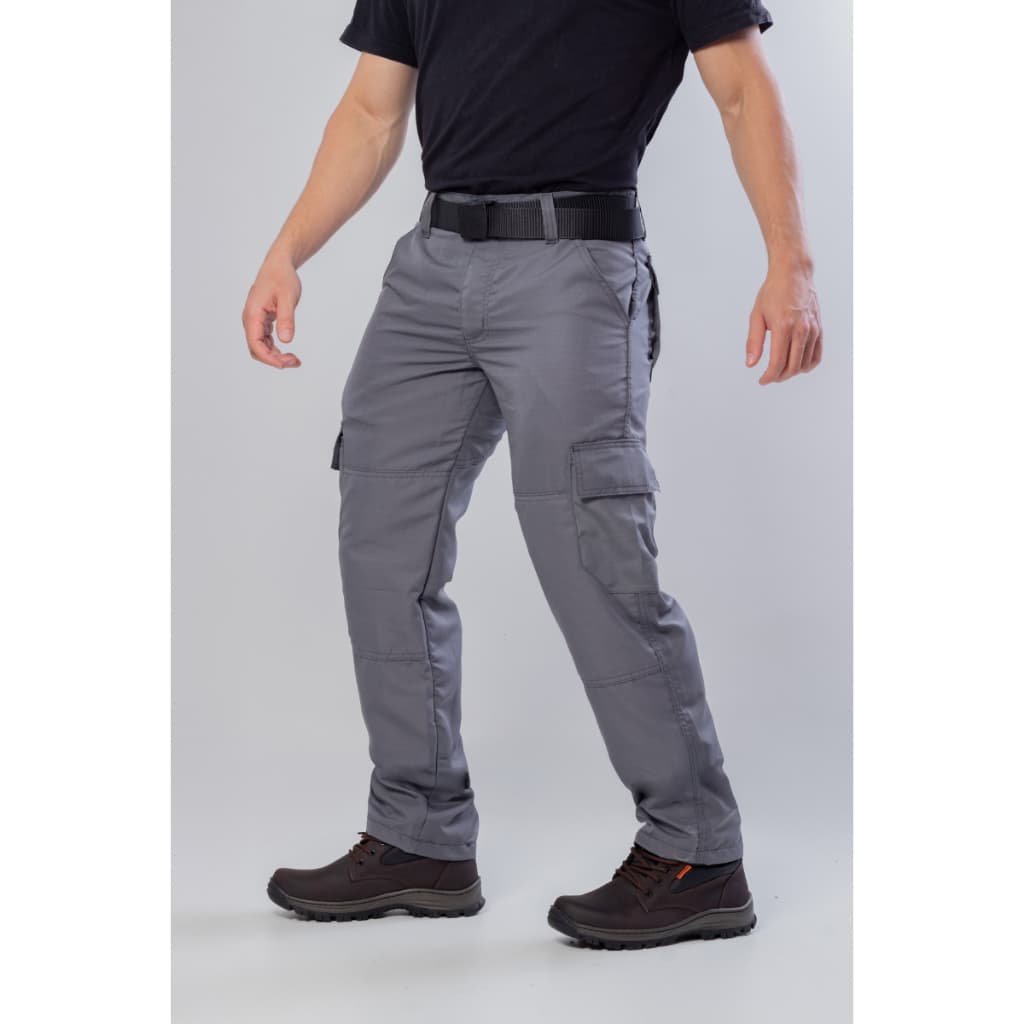 Calça Tatica Militar Cargo 6 Bolsos Alta Qualidade Outdoor Auto Ajuste Cintura