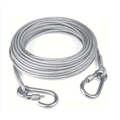 Cabo De Amarração Guia Passeio Para Cães 10 Metros Reforçado