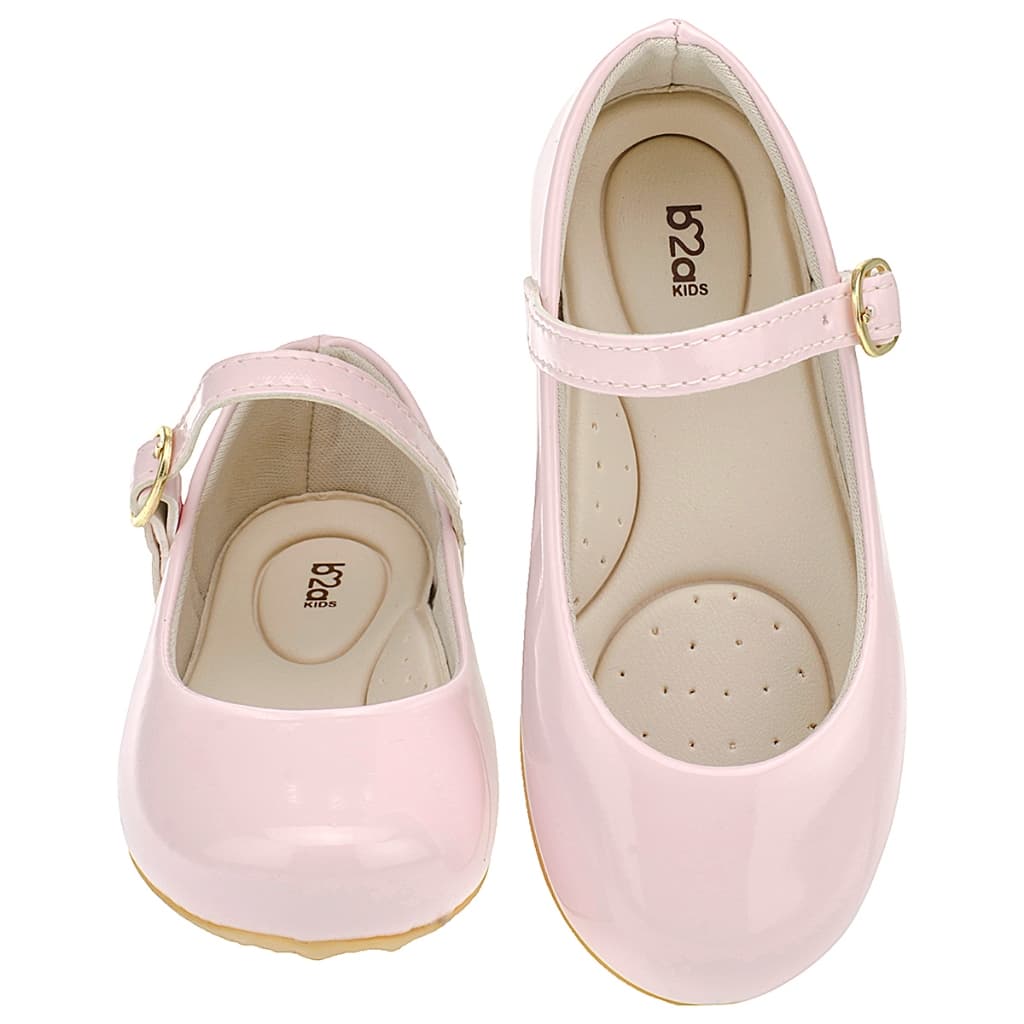 Sapatilha Infantil Básica Verniz Menina Festa Casamento 2001 - 18 ao 22 Delicada Casual Promoção