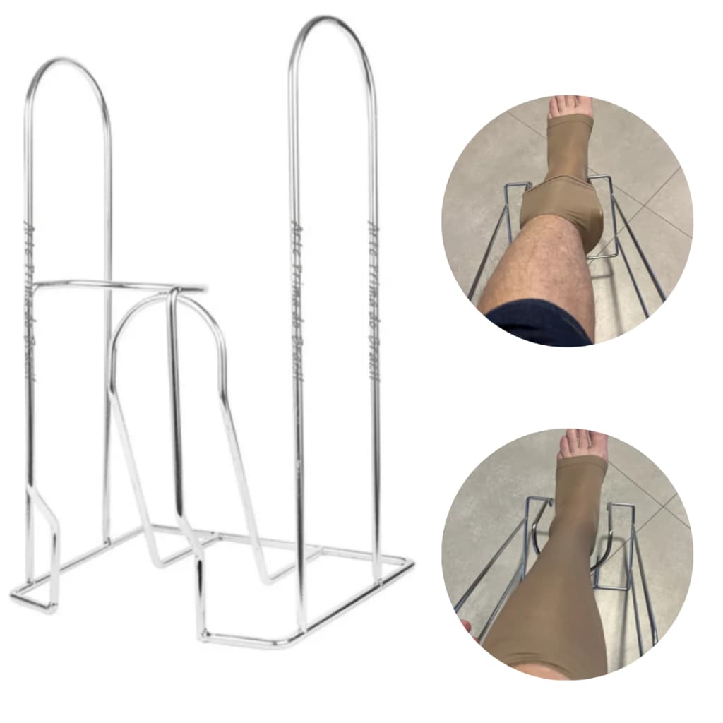 Suporte Calçador Meias De Compressão Deslizador Prático