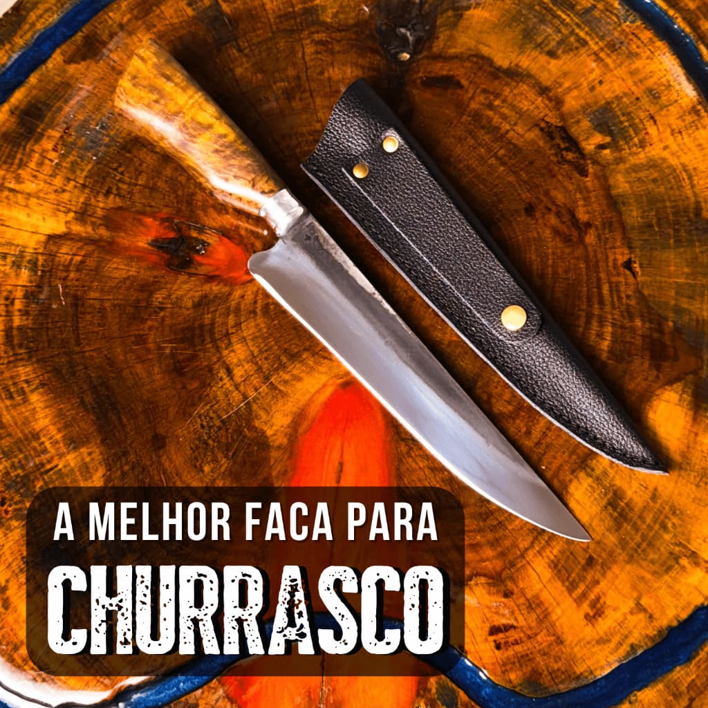 Faca Artesanal Picanheira Inox Para Churrasco Corte Cozinha Original