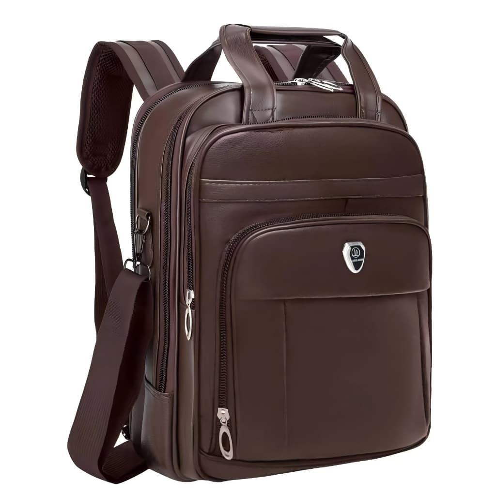 Pasta Mochila Executiva Masculina Executiva Couro