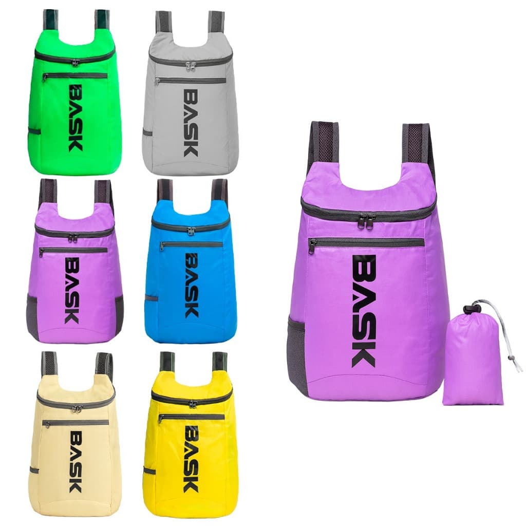 Mochila Dobrável Portátil Ultraleve Bask