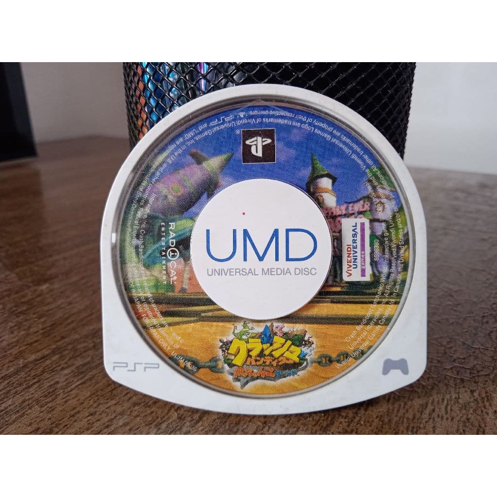 UMD Crash Bandicoot Gocchanko world PSP