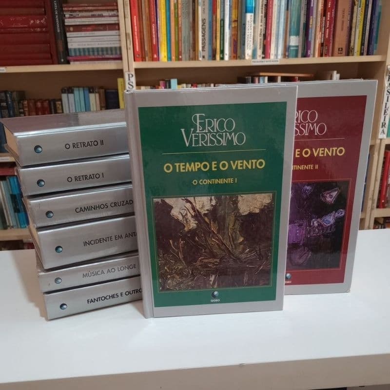 Coleção Érico Veríssimo - Editora Globo Capa dura Prata Cinza (venda avulsa)