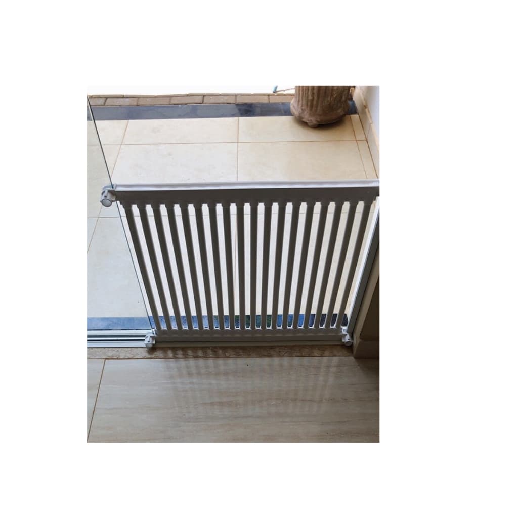 Grade de Proteção Para Portas de Vidros com Encaixe proteção para cães pets DIVIPETS® 78cm x 60cm