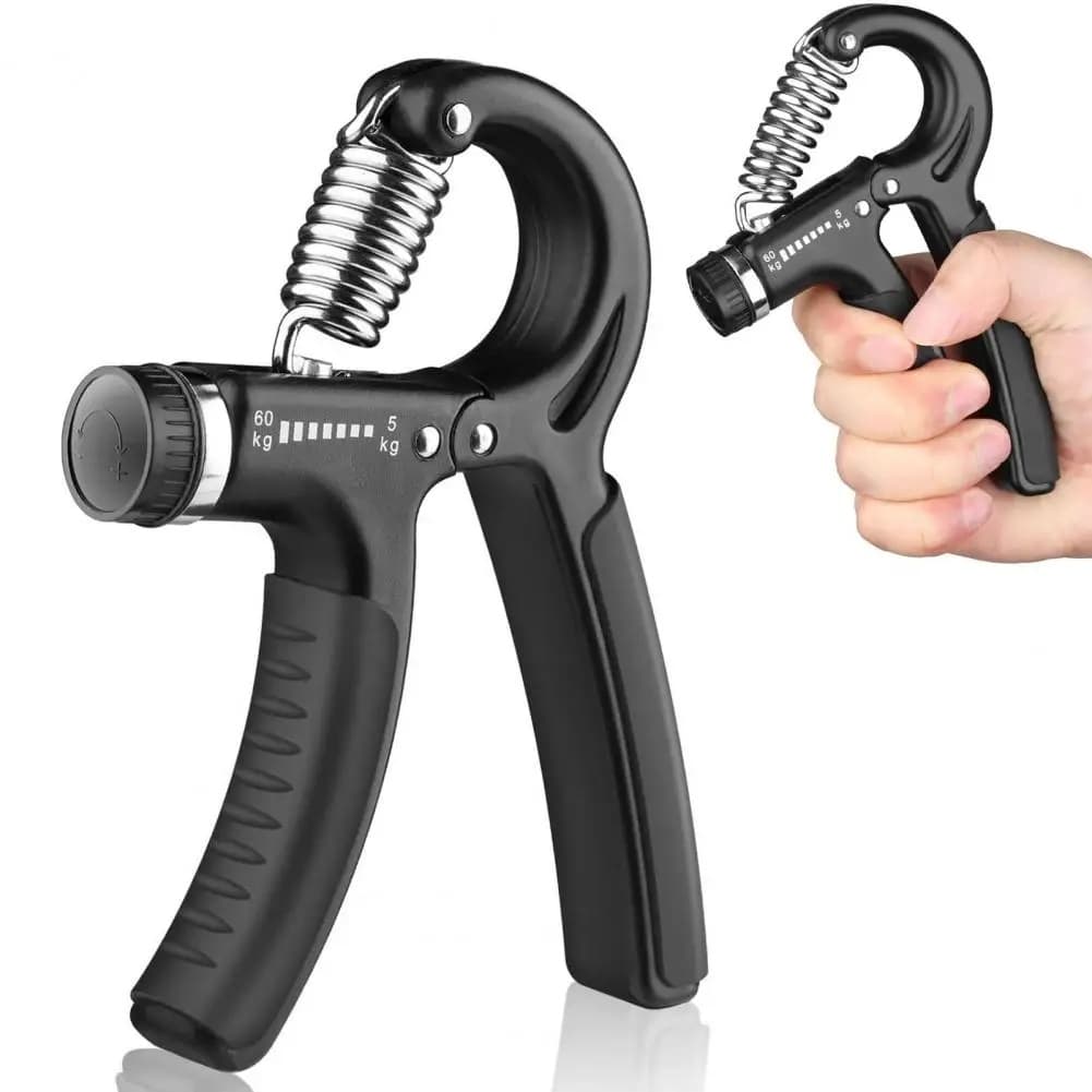 Hand Grip Exercício Para Mãos Ante Braço Punho Ajuste De Peso 5 A 60 Kg