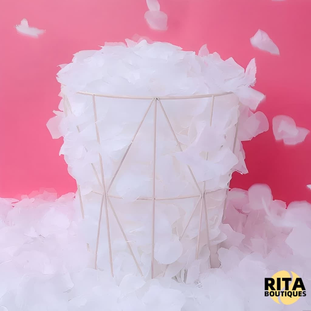 1000-4000 Pétalas De Rosas Artificiais Vermelha Ou Branco Para Decoração Casamento Kit Romantico